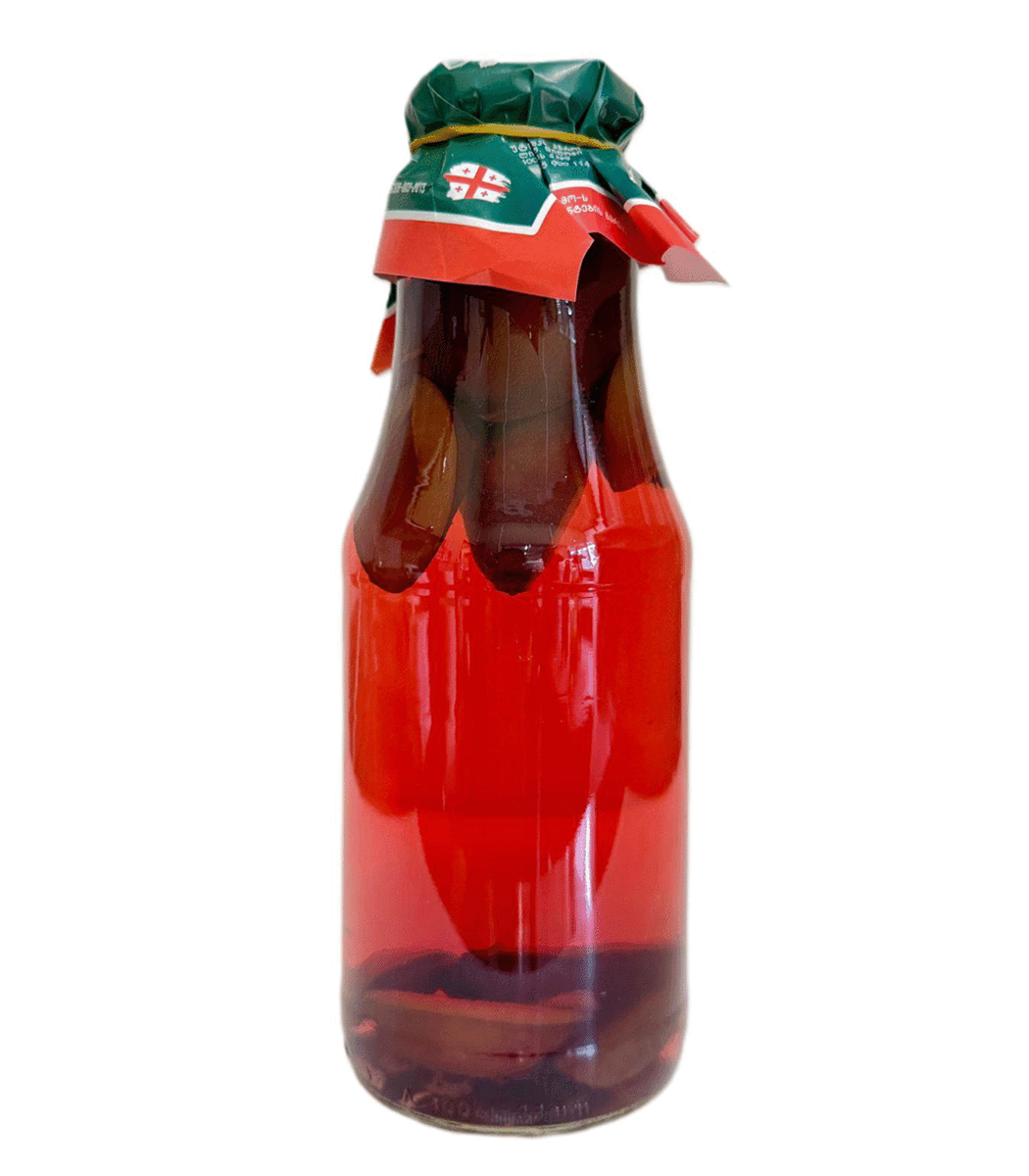 კომპოტი შავი ქლიავის კომპოტი 1 ლ.(en translation) - Image 1