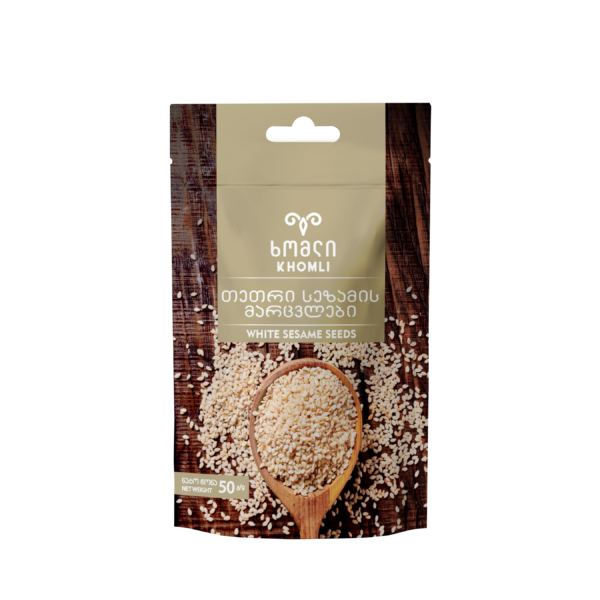 თეთრი სეზამის მარცვლები 50 გრ