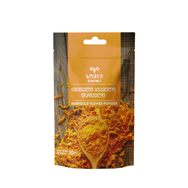 ყვითელი ყვავილი დაფქული 20 გრ